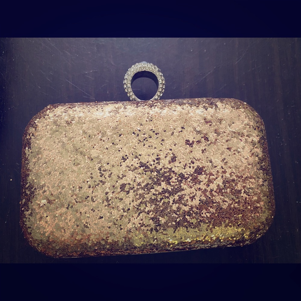 Jewell glitter small purse/wristlet